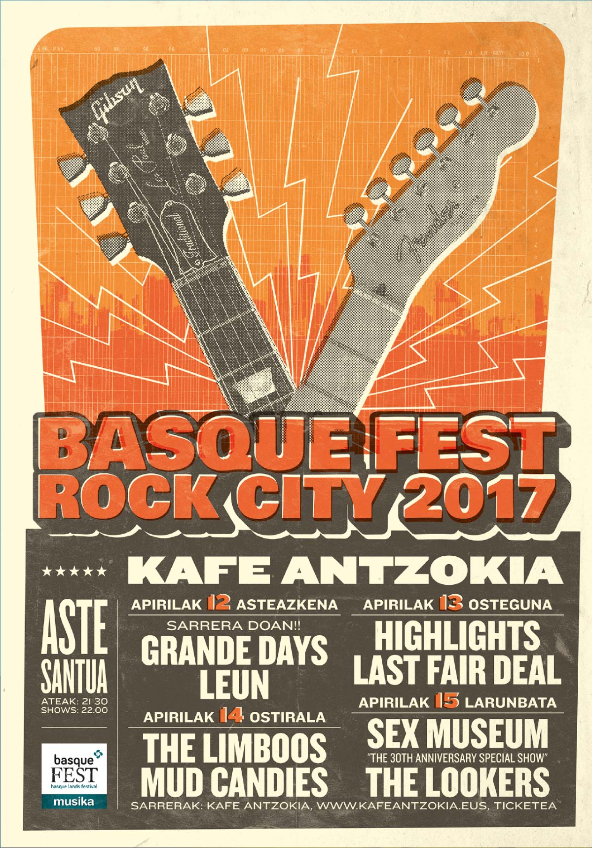 concierto rock city basquefest